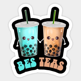 Boba Milk Bubble Tea Bes Teas Sticker